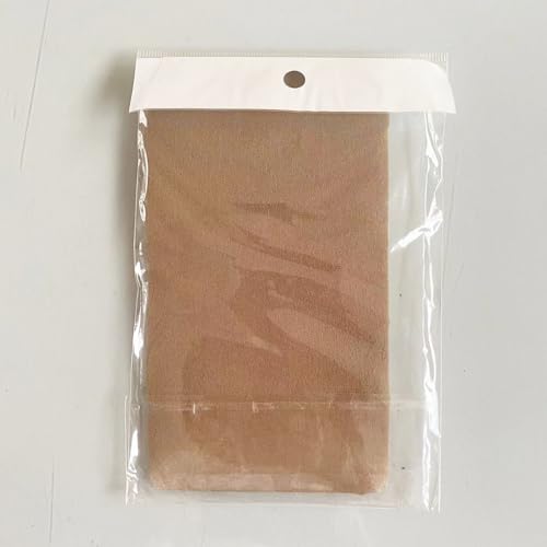 12 stk nylon parykkhetter for kvinner og menn nylon parykkhetter (beige)