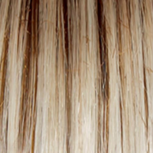 Gabor Love Wave Layered Shoulder-Length Wig With Soft Barrel Curled Waves by Hairuwear, Gjennomsnittlig hette, GL15-26SS smurt toast
