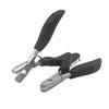 Eksotisk mytevarmefusjonslim Keratinbinding Mikroringer Fjerningstang for hårforlengelser (med 3mm og 5mm spor)