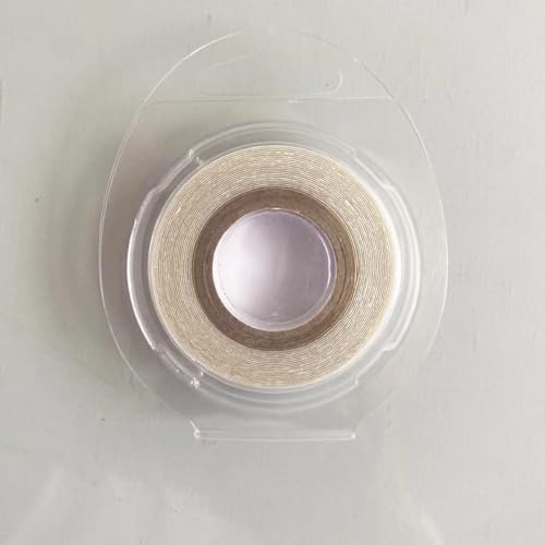 Mer enn 3 måneder holder tiden dobbeltsidig hårforlengelse tape hårbånd (10mmx3yards, hvitt)