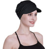 Focuscare Myk cellegift for kvinner, bambus baseball cap, turban for hårtap