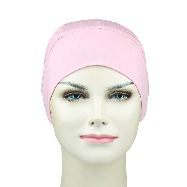 Bambus søvnhette for håravfall Hjemmehode for cellegift Kvinner Bike Hard Hat Helmet Liner Bomullsbeanie