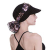 Newsboy Cap for Women Chemo Headwear med skjerf Gaver Hårtap tilgjengelig hele året