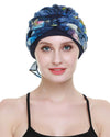 Chemo Turban for kreftkvinner krefthodeklær hodeknapp skjerf cap