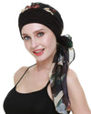 Chemo Turban for kreftkvinner krefthodeklær hodeknapp skjerf cap