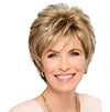 Gabor Royal Tease Layered Short Shag Wig by Hairuwear, 2023 Spring Luxury Collection, Average Cap, GL14-22 Sandy Blonde