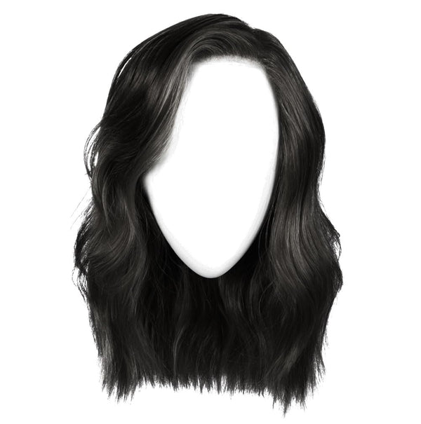 Gabor Love Wave Layered Shoulder-Length Wig With Soft Barrel Curled Waves by Hairuwear, Gjennomsnittlig hette, GL15-26SS smurt toast