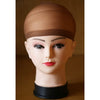 12 stk nylon parykkhetter for kvinner og menn nylon parykkhetter (beige)