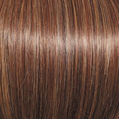 Gabor frontdeksel lagvis lang bob-stil parykk, håndbundet mono top av hairuwear, gjennomsnittlig cap-GF14-22SS-hvete