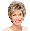 Gabor Royal Tease Layered Short Shag Wig by Hairuwear, 2023 Spring Luxury Collection, Average Cap, GL14-22 Sandy Blonde
