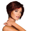 Gabor Best in Class Layered Chin-Length Boycut Wig by Hairuwear, Gjennomsnittlig hette, GF56-60 sølv