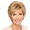Gabor Royal Tease Layered Short Shag Wig by Hairuwear, 2023 Spring Luxury Collection, Average Cap, GL14-22 Sandy Blonde