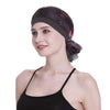 Elegant cellegift med silkeaktig skjerf for kreft kvinner hårtap sleep beanie
