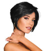 Gabor Best in Class Layered Chin-Length Boycut Wig by Hairuwear, Gjennomsnittlig hette, GF56-60 sølv