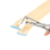 Mer enn 3 måneder holder tiden dobbeltsidig hårforlengelse tape hårbånd (10mmx3yards, hvitt)
