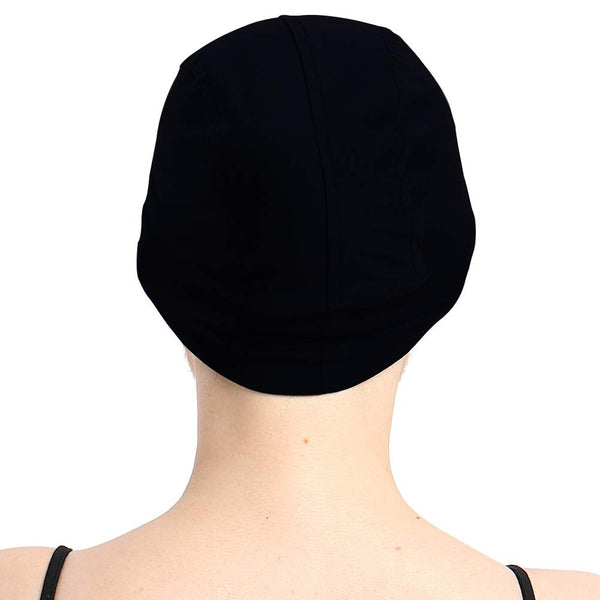 Bambus søvnhette for håravfall Hjemmehode for cellegift Kvinner Bike Hard Hat Helmet Liner Bomullsbeanie