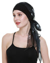 Chemo Turban for kreftkvinner krefthodeklær hodeknapp skjerf cap
