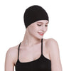 Bambus søvnhette for håravfall Hjemmehode for cellegift Kvinner Bike Hard Hat Helmet Liner Bomullsbeanie