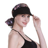 Newsboy Cap for Women Chemo Headwear med skjerf Gaver Hårtap tilgjengelig hele året