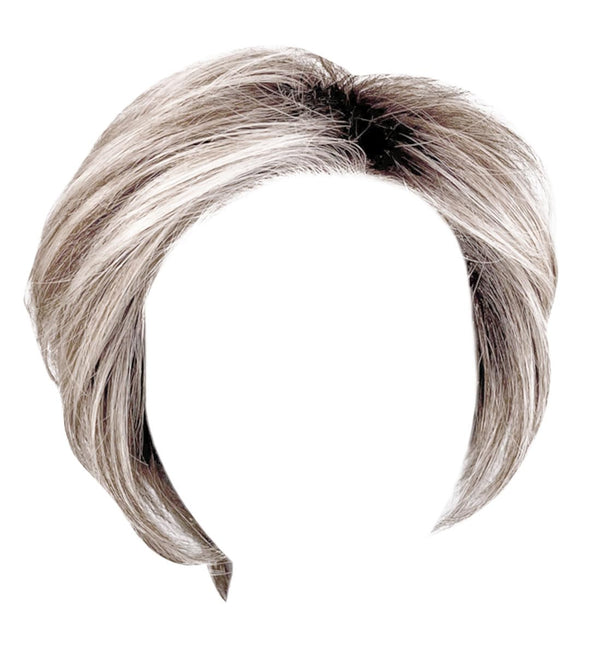 Gabor Keep It Classy Chic Layered Short Cut Wig by Hairuwear, Gjennomsnittlig CAP - GF17-23SS Iced Latte Macchiato