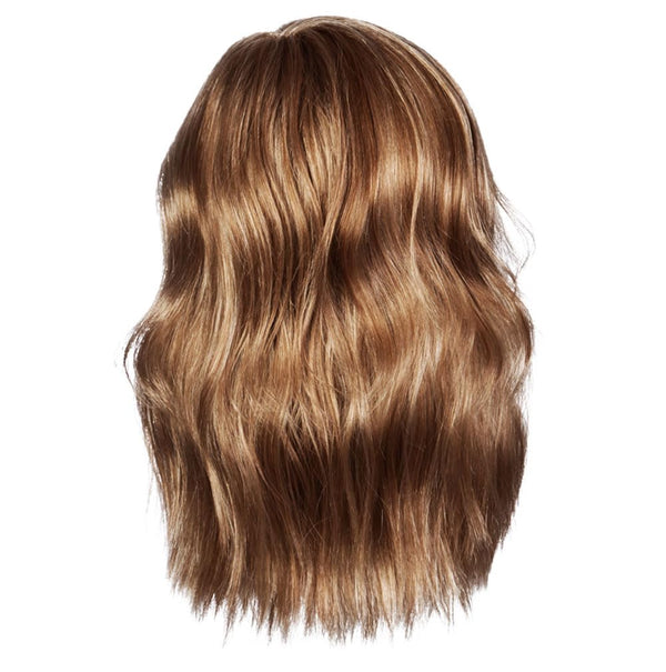 Gabor Love Wave Layered Shoulder-Length Wig With Soft Barrel Curled Waves by Hairuwear, Gjennomsnittlig hette, GL15-26SS smurt toast