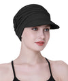 Focuscare Myk cellegift for kvinner, bambus baseball cap, turban for hårtap
