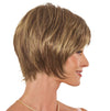 GABOR Spring Romance Short Textured Layered Shag Wig by Hairuwear, Average Cap, GL11-25SS Honey Pecan