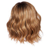 Gabor Dress Me Up Shoulder-Length Pageboy Layered and Wavy Wigy av Hairuwear, Gjennomsnittlig hette, GF4-6 Svart kaffe