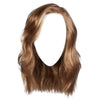 Gabor Love Wave Layered Shoulder-Length Wig With Soft Barrel Curled Waves by Hairuwear, Gjennomsnittlig hette, GL15-26SS smurt toast