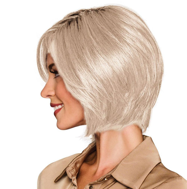 Gabor Glamorize alltid midtlengde bob parykk med ansiktsrammefunksjoner av Hairuwear, gjennomsnittlig hette, GF44-60SS Sugared Licorice