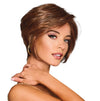 Gabor Best in Class Layered Chin-Length Boycut Wig by Hairuwear, Gjennomsnittlig hette, GF56-60 sølv