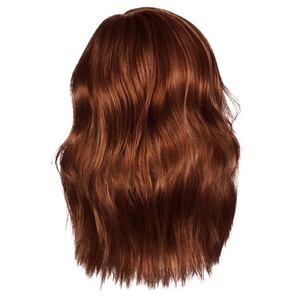 Gabor Love Wave Layered Shoulder-Length Wig With Soft Barrel Curled Waves by Hairuwear, Gjennomsnittlig hette, GL15-26SS smurt toast