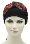 Chemo Turban for kreftkvinner krefthodeklær hodeknapp skjerf cap
