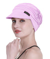 Focuscare Myk cellegift for kvinner, bambus baseball cap, turban for hårtap
