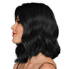 Gabor Dress Me Up Shoulder-Length Pageboy Layered and Wavy Wigy av Hairuwear, Gjennomsnittlig hette, GF4-6 Svart kaffe