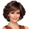 Gabor Gimme Drama Chin-Length Pageboy Long Layered Bob Wig av Hairuwear, Gjennomsnittlig hette, GF6-30 Copper Mahogany