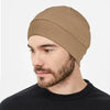 2PCS/4PCS 100% Bambus Viscose Beanies for Men Women Helmet Liner Lett sovende hette for cellegift Hårtap