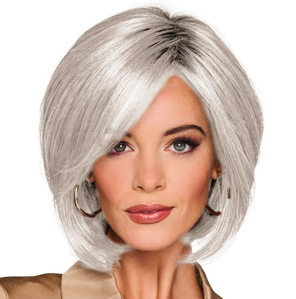 Gabor Glamorize alltid midtlengde bob parykk med ansiktsrammefunksjoner av Hairuwear, gjennomsnittlig hette, GF44-60SS Sugared Licorice