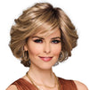 Gabor Gimme Drama Chin-Length Pageboy Long Layered Bob Wig av Hairuwear, Gjennomsnittlig hette, GF6-30 Copper Mahogany