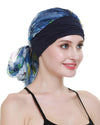 Chemo Turban for kreftkvinner krefthodeklær hodeknapp skjerf cap