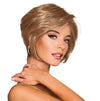 Gabor Best in Class Layered Chin-Length Boycut Wig by Hairuwear, Gjennomsnittlig hette, GF56-60 sølv