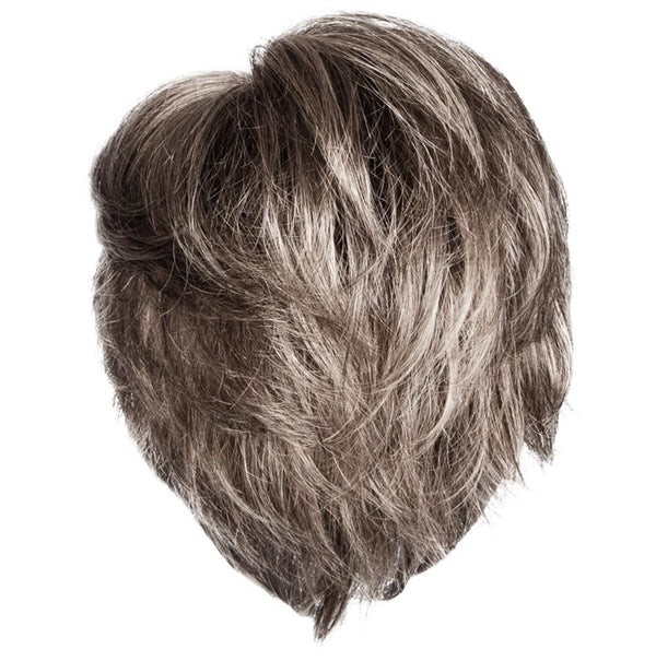 GABOR Femme & Flirty Short Shag Wig, Lightweight Volumous Style With Soft Layers, Average Cap, GL56-60 Sugared Silver