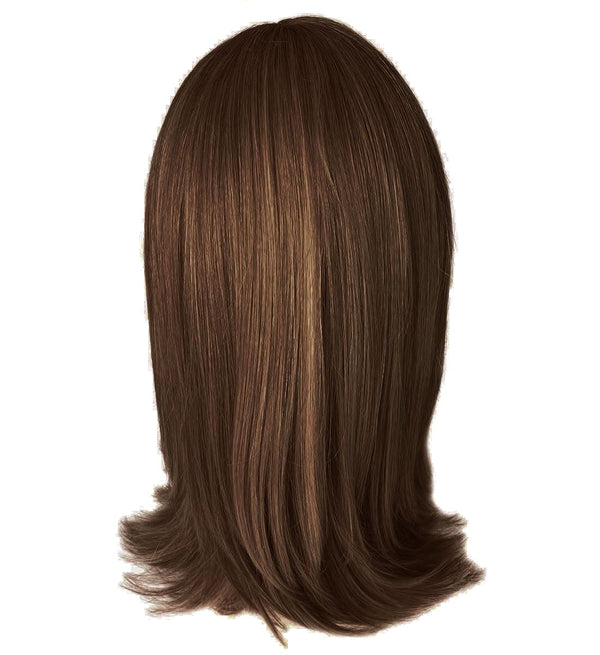 Gabor Full Finesse Designer Series Wig, Long Layered Style Gjennomsnittlig capstørrelse av Hairuwear, GF16-22 Iced Sweet Cream