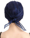 Chemo Turban for kreftkvinner krefthodeklær hodeknapp skjerf cap
