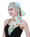 Chemo Turban for kreftkvinner krefthodeklær hodeknapp skjerf cap