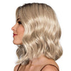 Gabor Dress Me Up Shoulder-Length Pageboy Layered and Wavy Wigy av Hairuwear, Gjennomsnittlig hette, GF4-6 Svart kaffe