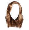 Gabor Love Wave Layered Shoulder-Length Wig With Soft Barrel Curled Waves by Hairuwear, Gjennomsnittlig hette, GL15-26SS smurt toast