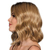 Gabor Dress Me Up Shoulder-Length Pageboy Layered and Wavy Wigy av Hairuwear, Gjennomsnittlig hette, GF4-6 Svart kaffe