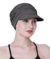 Focuscare Myk cellegift for kvinner, bambus baseball cap, turban for hårtap
