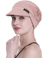 Focuscare Myk cellegift for kvinner, bambus baseball cap, turban for hårtap
